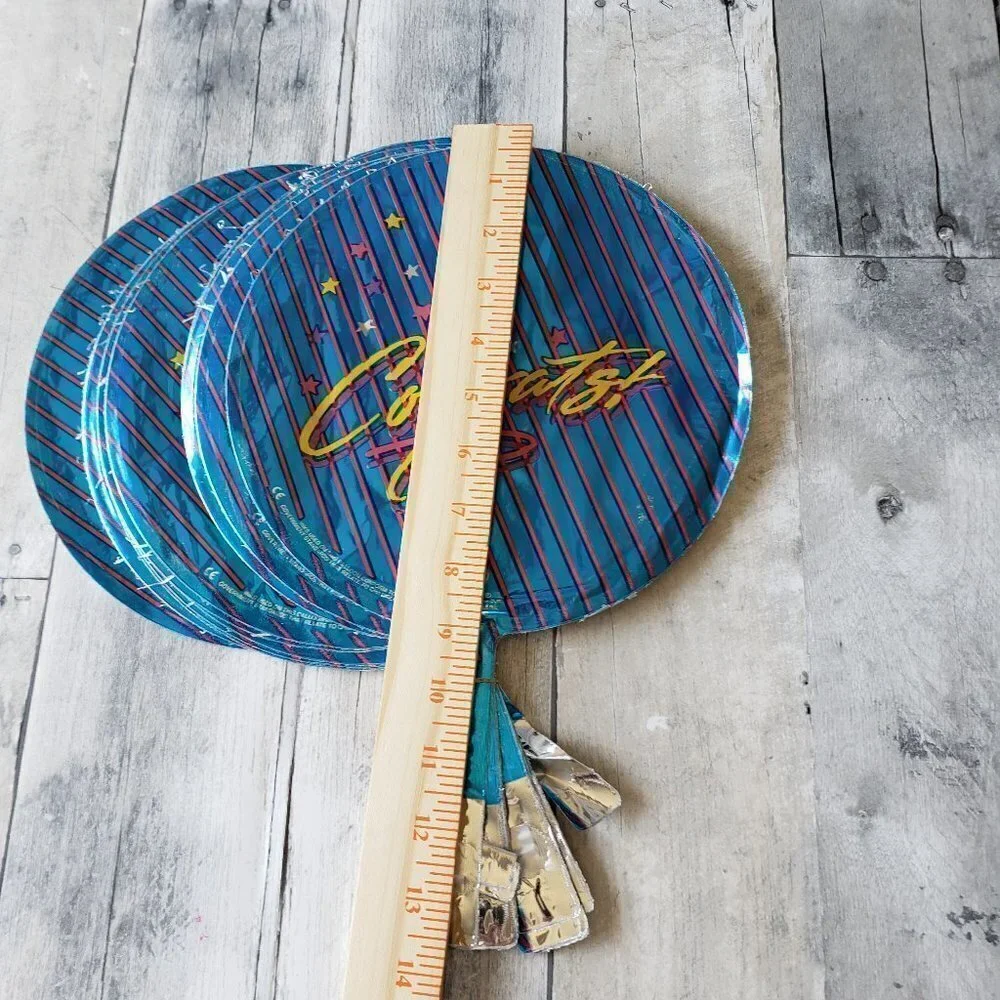 Set of 23 Congrats Foil Balloons - no self sealing valve